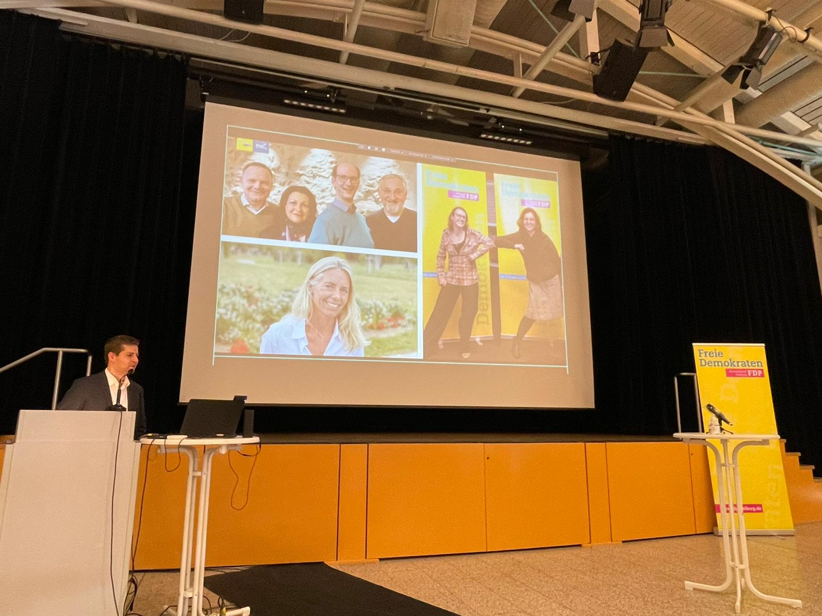 Fotos der FDP/BFF-Stadträt:innen und unserer Kandidatinnen zur Landtags- und Bundestagswahl