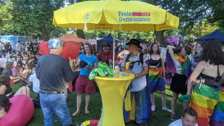 Freie Demokraten beim CSD 2022