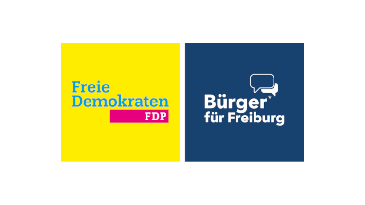 Logo der Fraktion Freie Demokraten / Bürger* für Freiburg